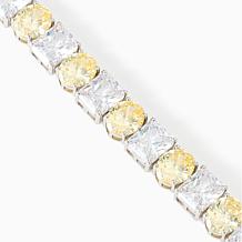 Radiance by Absolute™ Marysol Patton Yellow & White CZ Tennis Bracelet