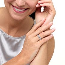 Radiance by Absolute™ Oval and Round Eternity Ring 2-piece Set