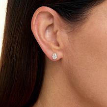 Radiance by Absolute™ Oval Stud Earrings and Tennis Bracelet Set