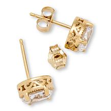 Radiance by Absolute™ Oval Stud Earrings