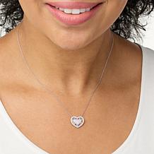 Radiance by Absolute™ Pastel Multi-Color Heart Pendant