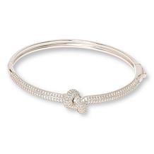 Rarities Gold-Plated 1/2ctw White Diamond Horseshoe Link Bracelet