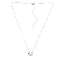 Radiance by Absolute™ Simulated Diamond Galaxy Cut Solitaire Necklace
