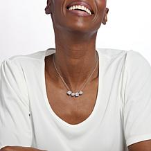 Radiance by Absolute™ Sterling Silver 11.40ctw XOXO Chain Necklace