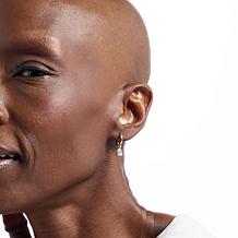 Radiance by Absolute™ Two-Tone Pear Drop Earrings