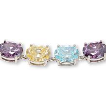 Radiance by Absolute™ x Marysol Patton 18" Oval Stone Tennis Necklace