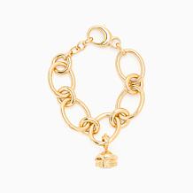 Radiance by Absolute™ x Marysol Patton Oval Link Bracelet with Charm