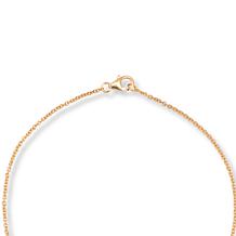 Rarities Gold-Plated Black Spinel Adjustable Bolo Chain Necklace