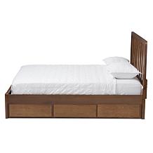 Raurey Queen Size Storage Platform Bed