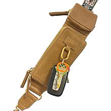 Rebecca Faith Zip & Clip Strap with Pouch and RFID Protection