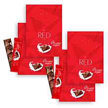 RED Chocolate 24-count Milk Chocolate Bars w/Easter Card
