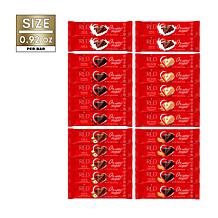 RED Chocolate 24 ct Sampler Bars w/ Tote Bag
