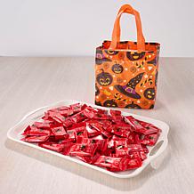 RED Chocolate 50 count 14g Bars - Dark Chocolate in Halloween Bag
