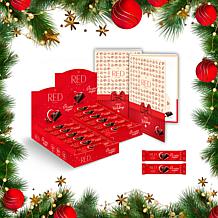 RED Grab & Go 24-pack Dark Chocolate Bars w/Gift Box 