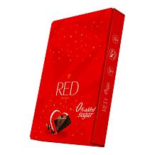 RED Grab & Go 24-pack Dark Chocolate Bars w/Gift Box 