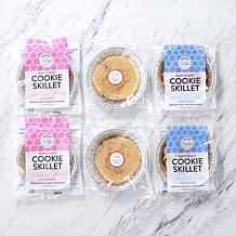 Red Velvet NYC Ready-to-bake Cookie Skillets 6-piece Sampler