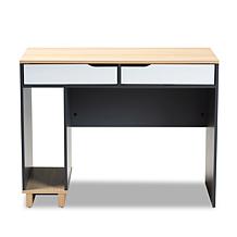 Reed 2-Drawer Multicolor Wood Computer Desk