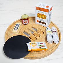Relli's 6-piece Charcuterie Pairings w/ 16" Board & Accessories AS