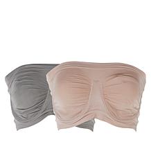 Rhonda Shear 2-pack Bandeau Ahh Bra