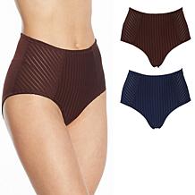 Rhonda Shear 2-pack Curvy Envy Pin-Up Panty