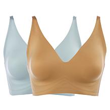 Rhonda Shear 2-pack Gel Bra without Back Closure