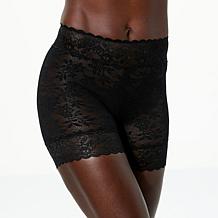 Rhonda Shear 2-pack High-Waisted Lace Longline Short