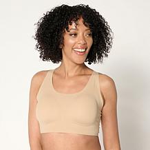 Rhonda Shear 2-pack Invisible Edge Body Bra with Lace Back