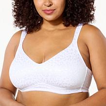 Rhonda Shear 2-pack Molded Cup Bra with Jacquard Print