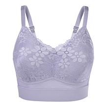 Rhonda Shear 2-pack Molded Cup Bra with Lace Overlay