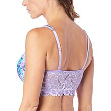 Rhonda Shear 2-pack Molded Cup Leisure Bra with Lace Back