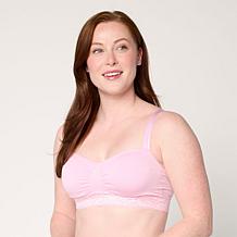 Rhonda Shear 2-pack Seamless Bra with Lace Band