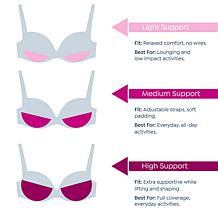 Rhonda Shear 2-pack Seamless Bra with Lace Inset