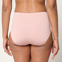 Rhonda Shear 2-pack Seamless Panty with Lace