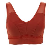 Rhonda Shear 3-pack Mesh Front Leisure Bra