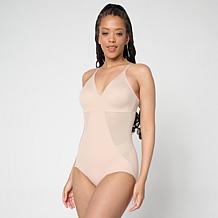 Rhonda Shear Mesh Bodysuit with Removable Pads