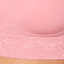 Rhonda Shear Molded Cup Bra with Lace Trim
