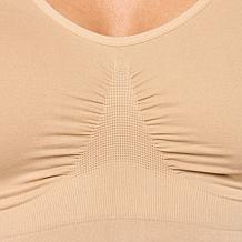 Rhonda Shear Seamless Tank with Removable Pads