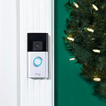 Ring Battery Doorbell Pro w/Color Night Vision & Ring Assist+