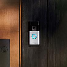 Ring Battery Doorbell Pro w/Color Night Vision & Ring Assist+