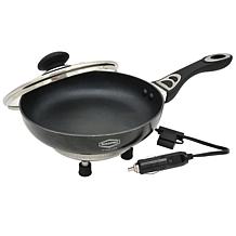 RoadPro 12-Volt Portable Frying Pan with Non-Stick Surface