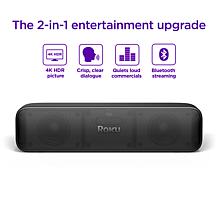 Roku Streambar SE 4K Streaming Player and Sound Bar with Voucher