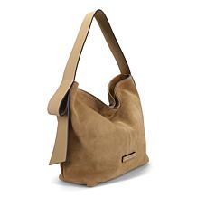 Ron White Dalo Suede Hobo Handbag