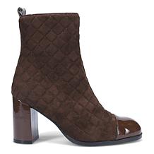 Ron White Michelle Quilted Suede Ankle Boot