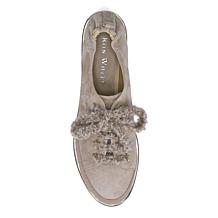 Ron White Nalla Leather Sneaker with Satin Shoe Bag