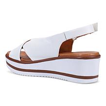 Ron White Priya Lightweight Leather Wedge Sandal