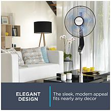 Rowenta Turbo Silence Extreme Oscillating Stand Fan with 5 Speeds
