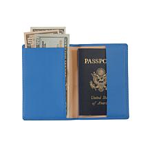 Royce Leather RFID Plain Passport Jacket