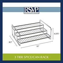 RSVP 3-Tier Kitchen Organizer Rack