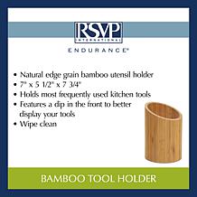 RSVP Bamboo Tool Holder