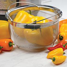 RSVP Endurance 3 Qt Mesh Basket with Folding Handles